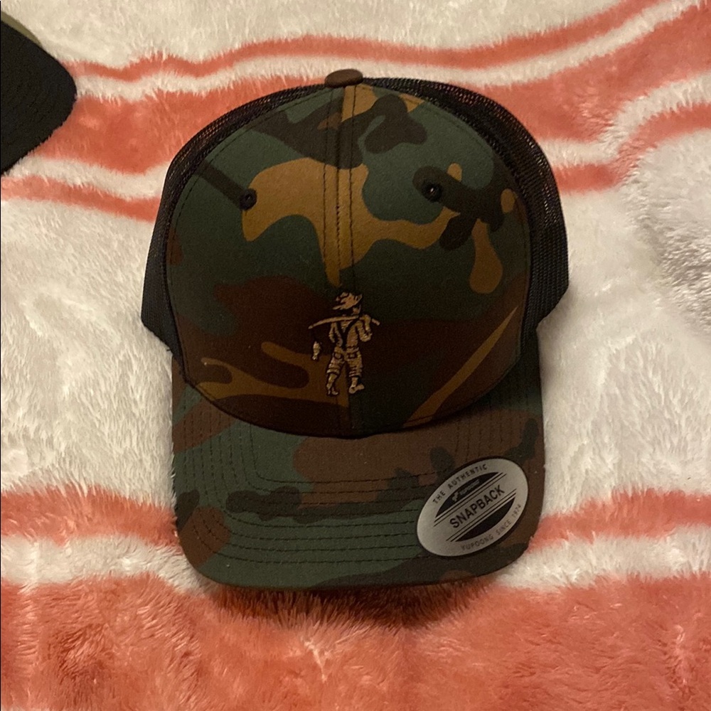 Camo Snapback Cap